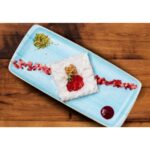 Platou turquoise dreptunghiular Aqua BONNA 23X16 CM AAQ MOV 26DT