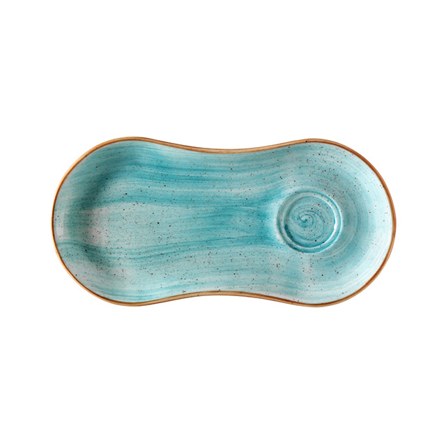 farfurie-breakfast-aqua-AAQ-GRM-01-STB Farfurie turquoise breakfast Aqua BONNA 25×12 cm AAQ GRM 01STB
