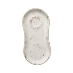 Farfurie alba breakfast Grain BONNA 25x12cm GRA GRM 01STB