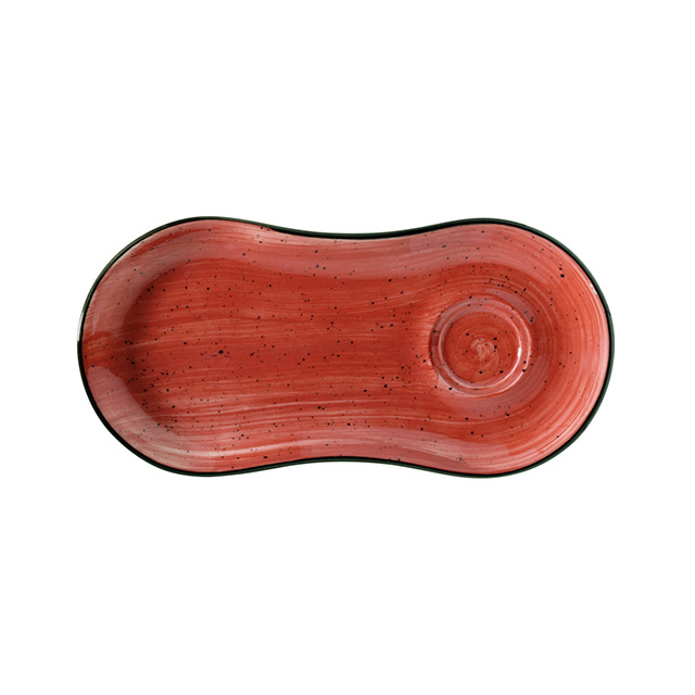 farfurie-breakfast-passion-APS-GRM-01-STB Farfurie rosie breakfast Passion BONNA 25×12 cm APS GRM 01STB