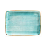 Platou turquoise dreptunghiular Aqua BONNA 23X16 CM AAQ MOV 26DT