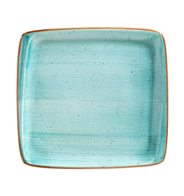 Platou turquoise patrat Aqua BONNA 15×14 cm AAQ MOV 19KR