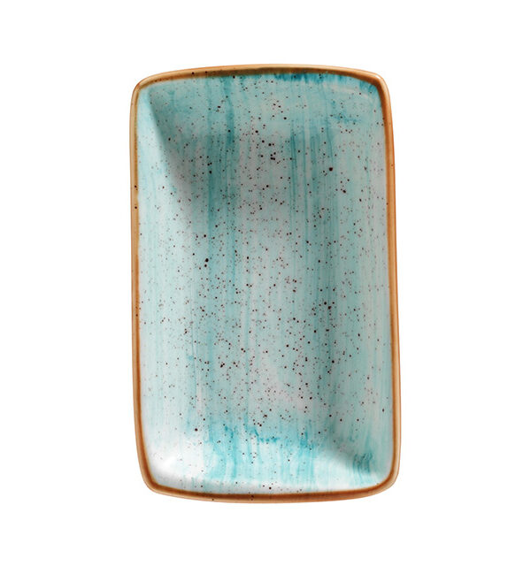 Platou turquoise rectangular Aqua BONNA 15×9 cm AAQ MOV 16DKY