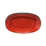 Platou rosu oval Passion BONNA oval 19×11 cm APS GRM 19OKY