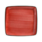 Platou rosu patrat Passion BONNA 15X14 CM APS MOV 19KR