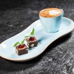 Farfurie turquoise breakfast Aqua BONNA 25×12 cm AAQ GRM 01STB