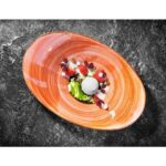 Bol portocaliu gourmet Terra Cotta BONNA 27×19 cm ATC STR 27KS