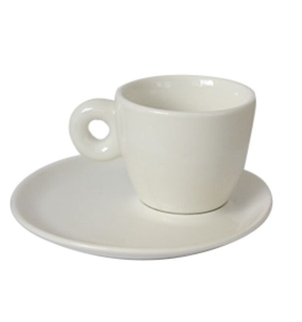 Set ceasca espresso si farfurie Banquet BONNA 70 ml BNC 01ESP