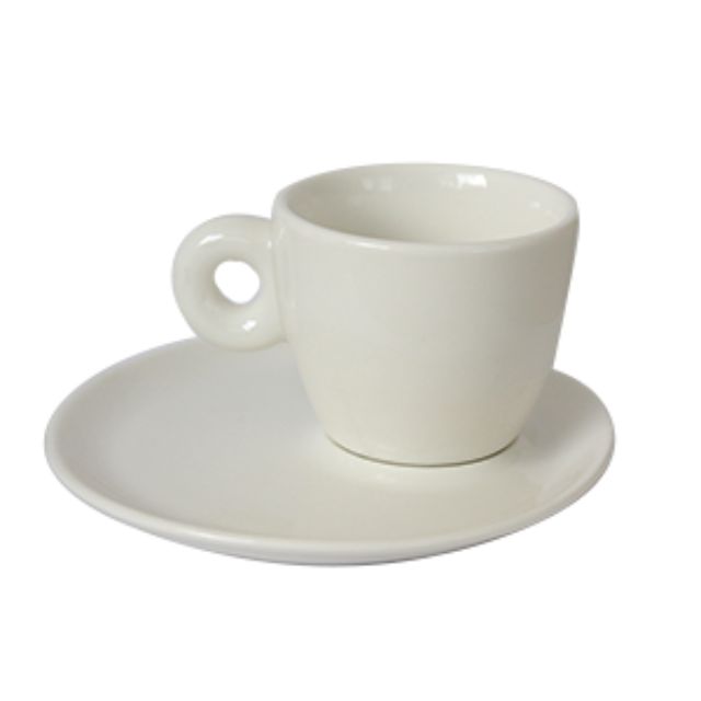 582 Set ceasca espresso si farfurie Banquet BONNA 70 ml BNC 01ESP