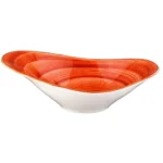 Bol portocaliu gourmet Terra Cotta BONNA 27×19 cm ATC STR 27KS