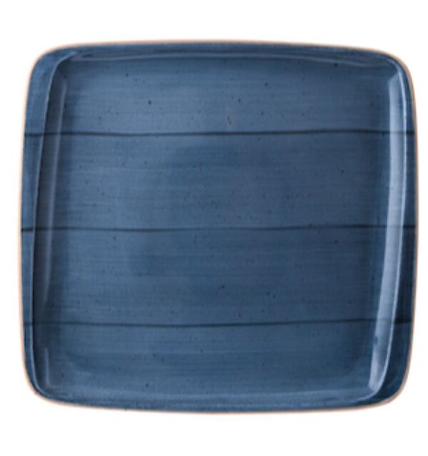 Platou albastru patrat Dusk BONNA 22×20 cm ADK MOV 28KR