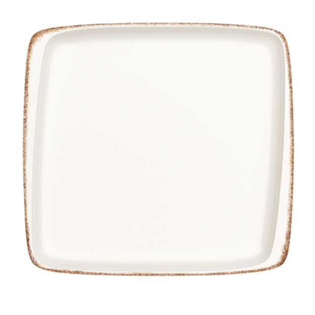 E100 MOV 19 KR Platou alb patrat Retro BONNA 15×14 cm E100 MOV 19KR