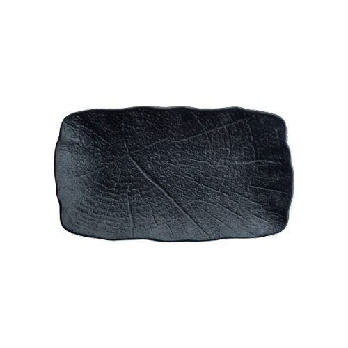 Platou negru rectangular Shade BONNA