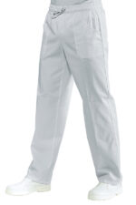Pantaloni UNISEX ELASTICIZATI ALB