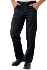 Pantaloni CU ELASTIC BOHEME- NEGRU