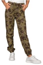 Pantaloni ARMY VERDE UNISEX CU ELASTIC