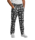 Pantaloni UNISEX SKULL NEGRU