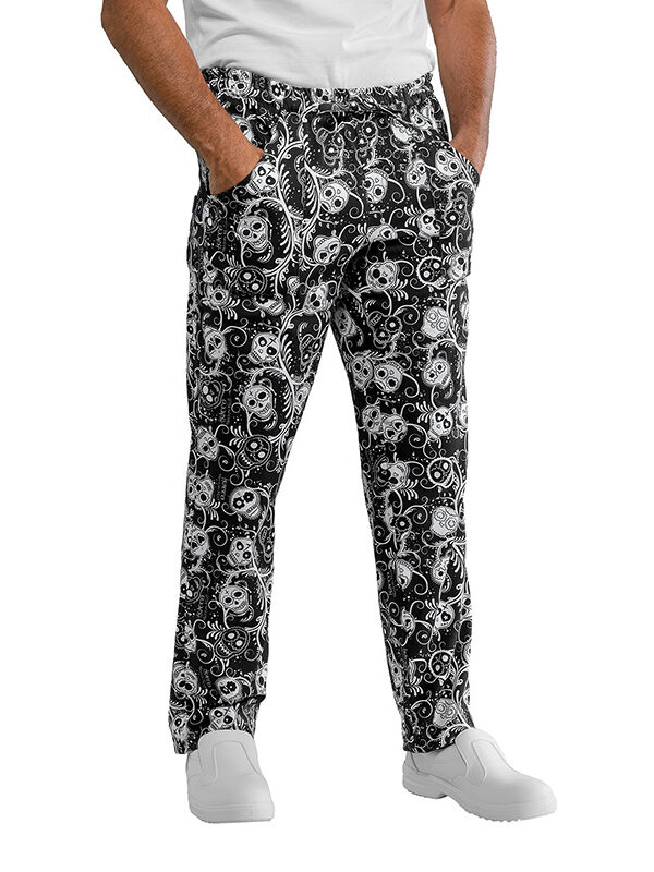 Pantaloni UNISEX SKULL NEGRU