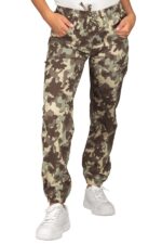 Pantaloni ARMY BEJ UNISEX CU ELASTIC
