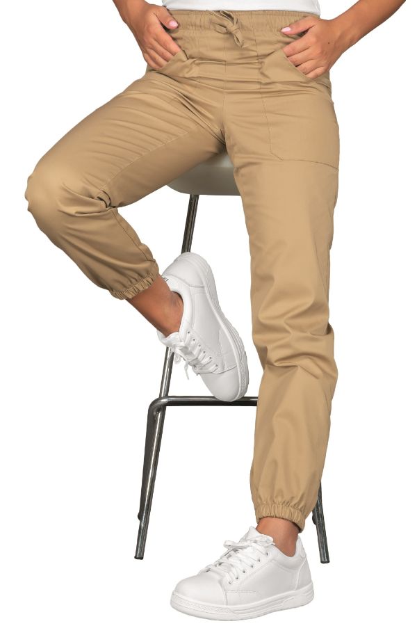 044615F-1 Pantaloni LIGHT CREM UNISEX