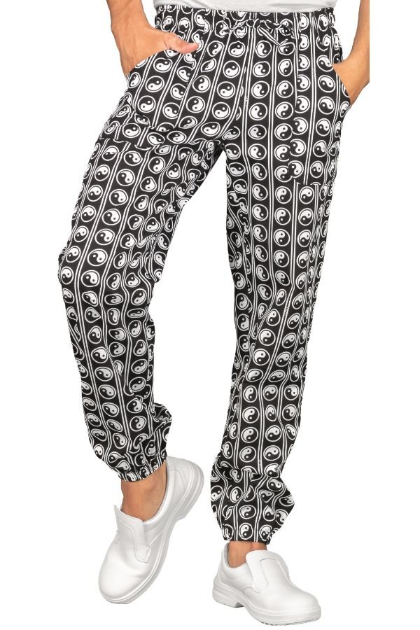 Pantaloni YIN-YANG UNISEX CU ELASTIC