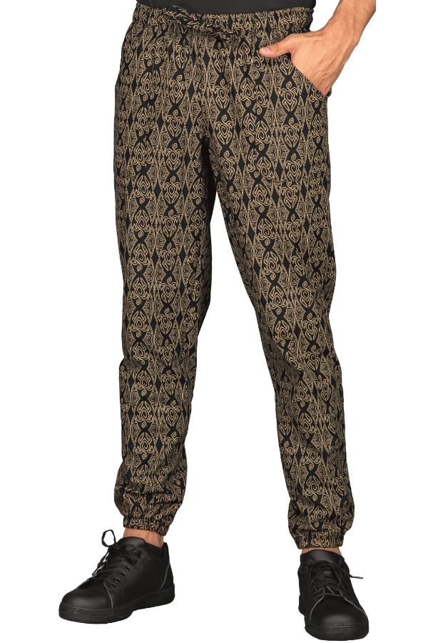 Pantaloni MAORI NEGRU-MARO UNISEX