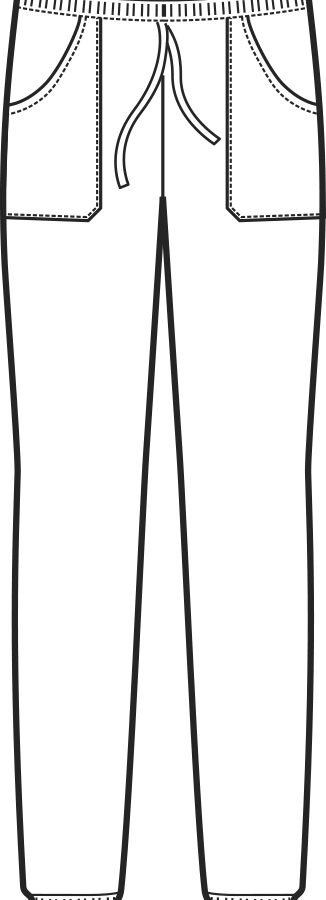 Pantaloni MAORI NEGRU-VERDE UNISEX