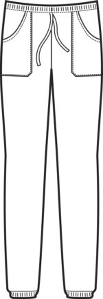 Pantaloni PANTAGIAFFA STRECH NEGRU