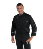 Tunica PANAMA SLIM PROFILAT NEGRU-ALB