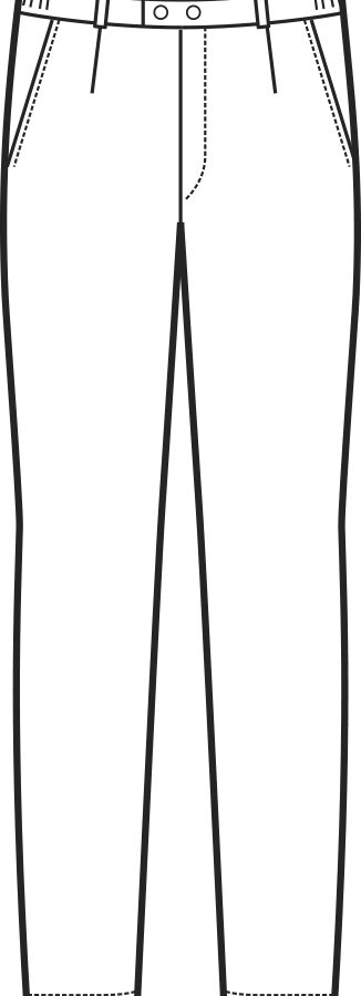 Pantaloni LAVORO NEGRU