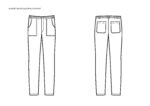 Pantaloni VERMONT SUPER STRETCH NEGRU