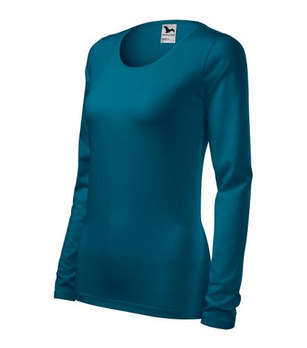 Bluza SLIM ALBASTRU PETROL