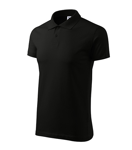 Tricou POLO SINGLE J. NEGRU