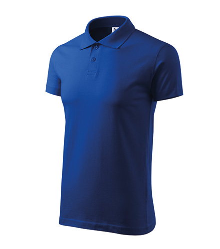 Tricou POLO SINGLE J. ALBASTRU