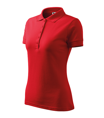 Tricou POLO LADY PIQUET ROSU