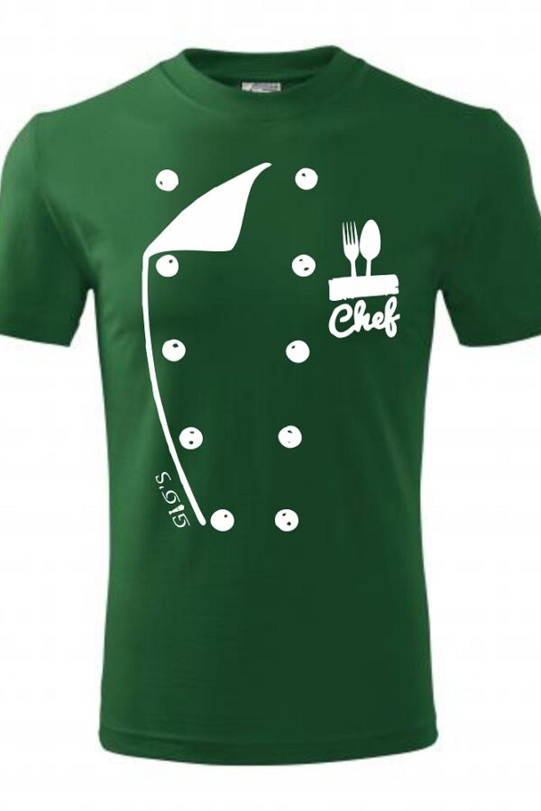 Tricou UNISEX CHEF colors (copiază)