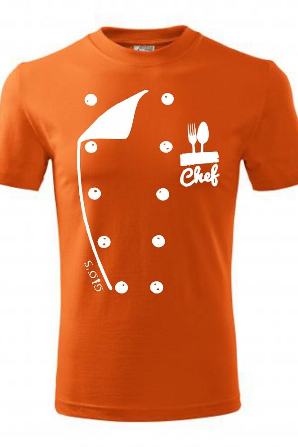 Tricou UNISEX CHEF colors (copiază)