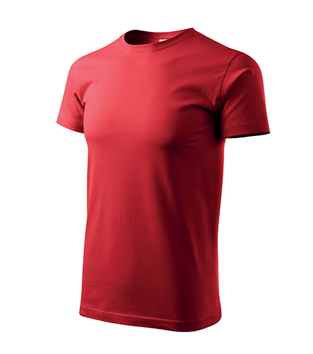 Tricou BASIC 100% BUMBAC PENTRU ROSU