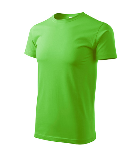 Tricou BASIC 100% BUMBAC PENTRU BĂRBAȚI VERDE MAR