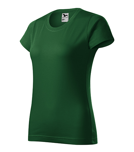 Tricou BASIC 100% BUMBAC PENTRU DAMA VERDE