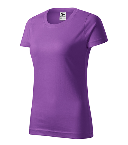 Tricou BASIC 100% BUMBAC PENTRU DAMA VIOLET