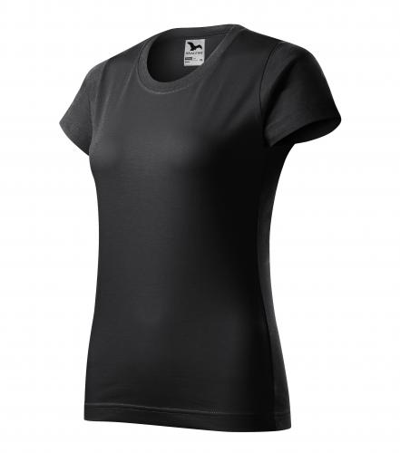 Tricou BASIC 100% BUMBAC PENTRU DAMĂ GRI ABANOS