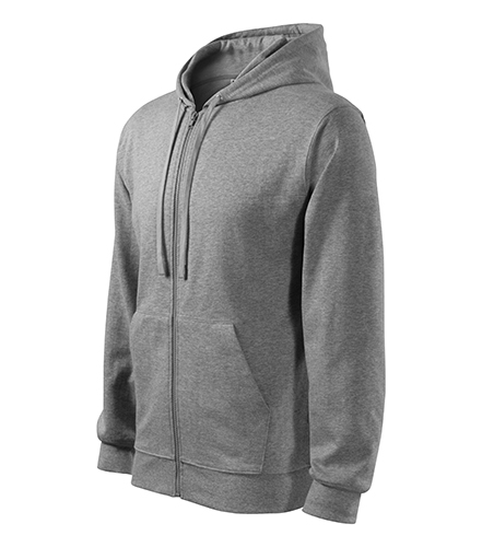 Hanorac TRENDY ZIPPER BĂRBAȚI GRI