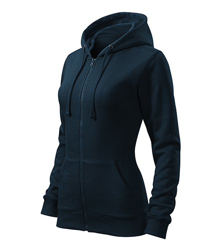 Hanorac TRENDY ZIPPER DAMĂ BLEUMARIN