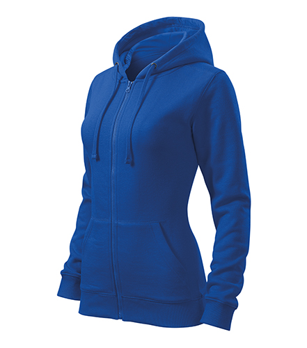 Hanorac TRENDY ZIPPER DAMĂ ALBASTRU