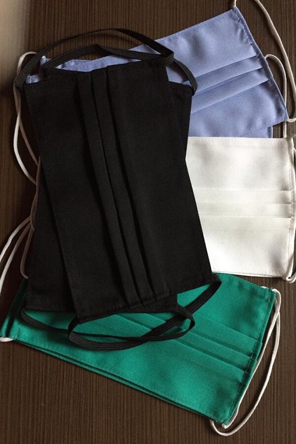 Masca protectie CU PLIURI DIN MATERIAL TEXTIL