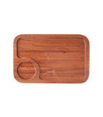 Platou dreptunghiular servire din lemn 35×25 cm