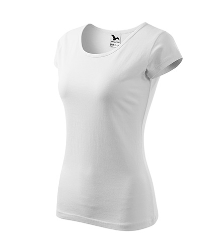 Tricou dama PURE SLIM ALB