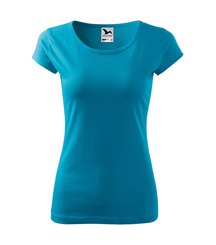 Tricou dama PURE SLIM TURCOISE