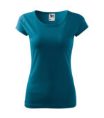 Tricou dama PURE SLIM ALBASTRU PETROL